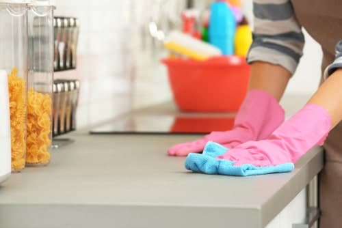 Is cleaning the same as disinfecting?