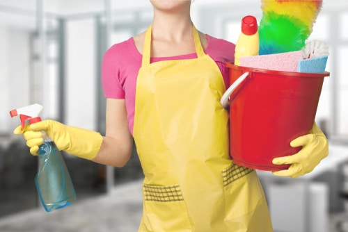 How clean should an apartment be before moving in