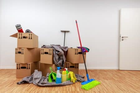 Should you clean before or after moving