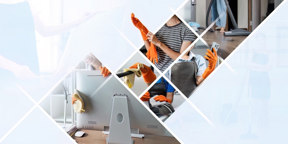 What are the benefits of on-demand cleaning services