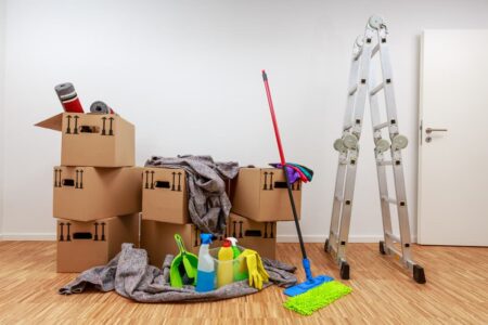 What is the first thing to clean in the house