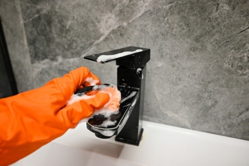 How can professional house cleaning team help before hosting
